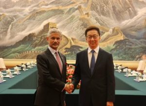 EAM S Jaishankar met China's Vice President Han Zheng in Beijing on Monday!
