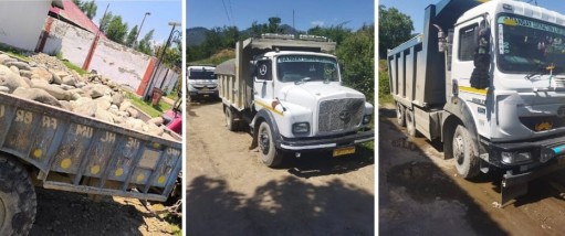 Haridwar illegal sand mining!