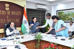 Health Minister JP Nadda holds meeting for selection of NMC members.