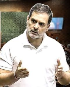 Leader of Opposition in the Lok Sabha Rahul Gandhi!