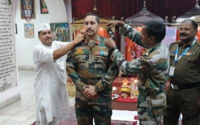 Piping ceremony in Indian Army!