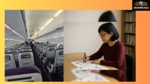 Almost empty flight to Tokyo and manga artist Ryo Tatsuki!