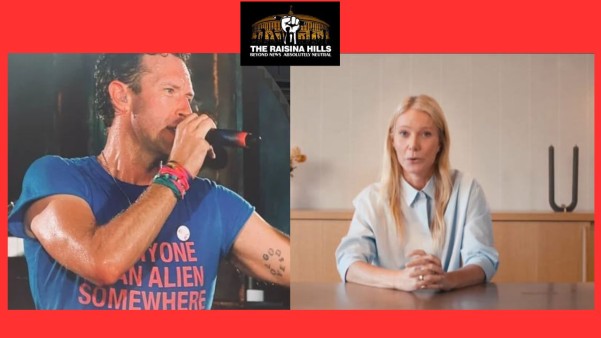 Cold Play front man Chris Maryin and Gwyneth Paltrow !