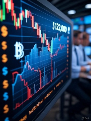 US ETF Inflows Pump Bitcoin to $122,000!