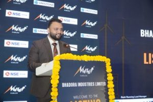Bhadora Industries Limited listed on NSE Emerge!