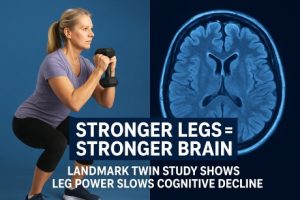 A representative image of leg work keeping good memory health!