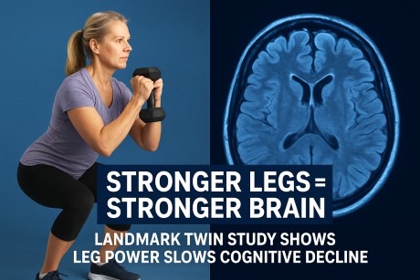 A representative image of leg work keeping good memory health!