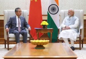 Chinese Foriegn Affairs Minister Wang Yi called on Prime Minister Narendra Modi!
