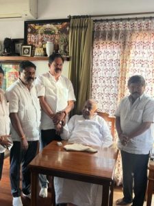 India's former Prime Minister HD Deve Gowda!