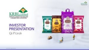 KRBL shares rise 10% on Friday after reporting Q1FY26 results!