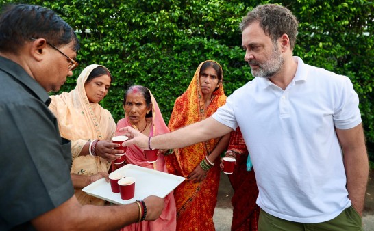 LoP Rahul Gandhi with Bihar voters who faced deletion in SIR!