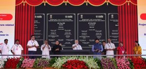 PM Narendra Modi dedicating the North Cargo Berth–III at VOC Port! (Image X.com)