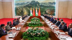 Prime Minister Narendra Modi held a delegation level talks with Chinese President Xi Jinping on Sunday!