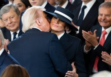 US President Donald Trump at his inauguration!