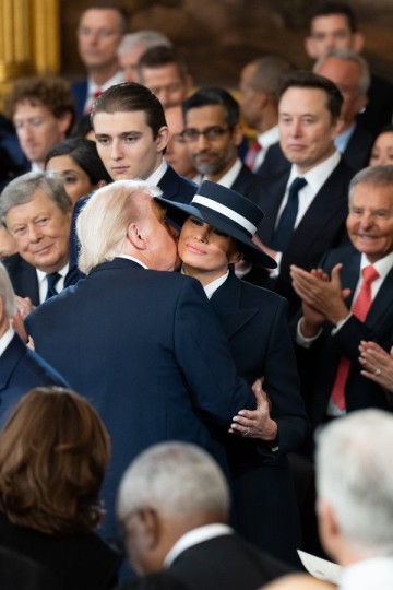 US President Donald Trump at his inauguration!