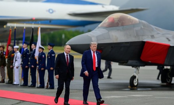 US President Donald Trump with Russia President Donald Trump in Alaska!