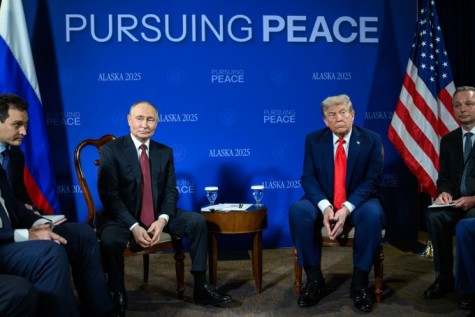 US President Donald Trump with Russian President Vladimir Putin in Alaska!