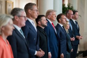 US President with European leaders at the Oval Office!
