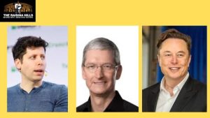 Elon Musk, Tim Cook, and Sam Altman!