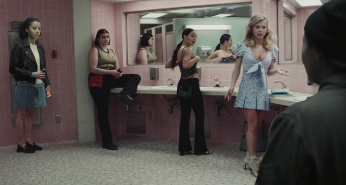 A still from the film One Battle After Another !