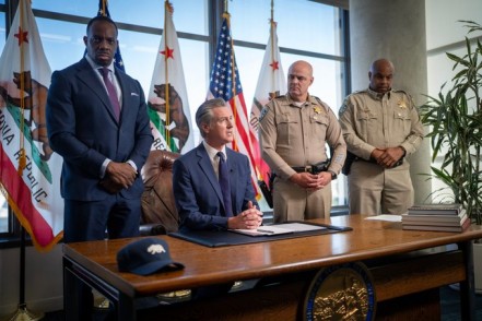 California Governor Gavin Newsom!