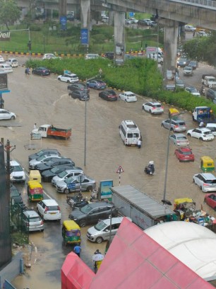 Gurugram waterlogging!