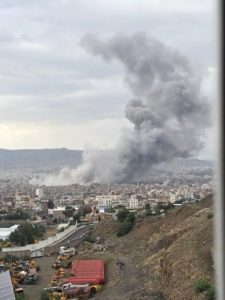 Israel strikes Yemen capital!