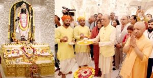 Mauritius PM Ramgoolam, welcomed by CM Yogi, offered aarti at Shri Ram Janmabhoomi Mandir!