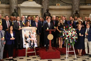 Members of Congress gathered to honor Charlie Kirk.