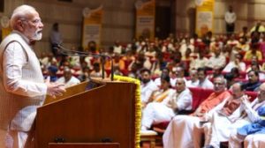 PM Narendra Modi addresses a BJP workshop!