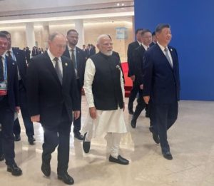 Prime Minister Narendra Modi with Presidents of Russia and China at SCO Summit 2025!