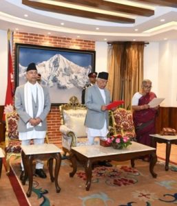 Sushila Karki sworn-in as the first Female Prime Minister of Nepal !