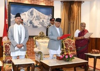 Sushila Karki sworn-in as the first Female Prime Minister of Nepal !