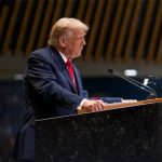 US President Donald Trump at UNGA on Tuesday !