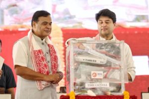 Union Communications Minister Jyotiraditya Scindia at 4G Launch !