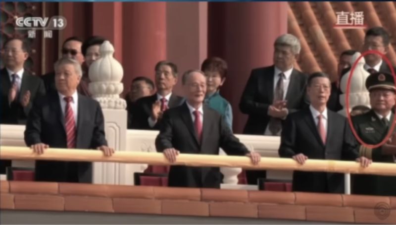 Screenshot of Chinese State Media CCTV 13 and its live coverage of the September 3, 2025 parade on Tiananmen Square)!