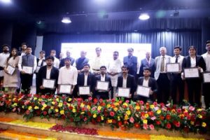 Delhi traders hold a meeting on GST cuts.