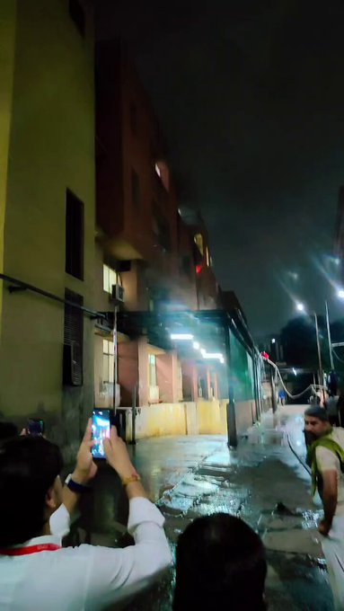 SMS Hospital Jaipur Fire on Sunday night !