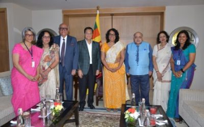 Sri Lanka's Prime Minister Dr. Harini Amarasuriya at Hindu College in New Delhi