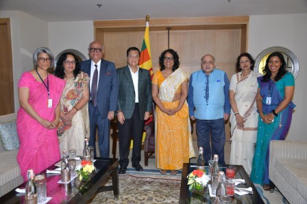 Sri Lanka's Prime Minister Dr. Harini Amarasuriya at Hindu College in New Delhi
