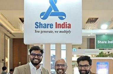 Exhibition at Finbridge Ahmedabad with Share India Securities.