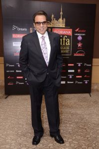 Film actor Dharmendra at IIFA awards.