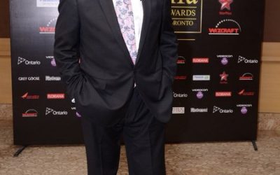 Film actor Dharmendra at IIFA awards.