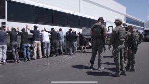 ICE raids in Georgia to arrest South Korean workers.