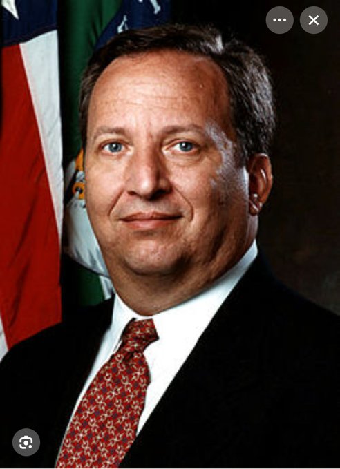 Former Harvard University president and U.S. Treasury Secretary Larry Summers.