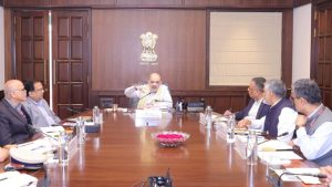 Union Minister for Home Affairs Amit Shah chaired review meetings on the Delhi car blast.