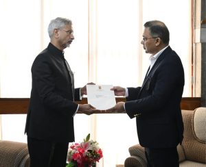 EAM S Jaishankar met BNP acting chairperson Tarique Rehman in Dhaka.