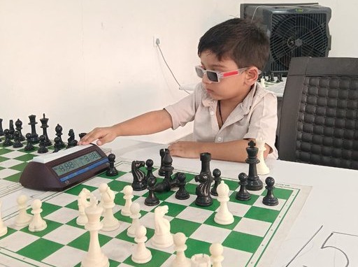FIDE Chess ranked Sarwagya Singh Kushwaha.
