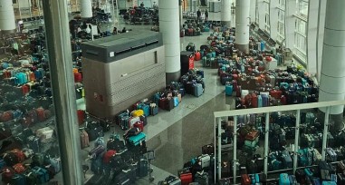IndiGo crisis hits baggage handling at New Delhi airport.