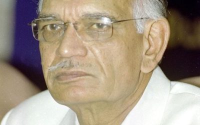 Shivraj Patil, India's former Union Minister for Home Affairs and Lok Sabha Speaker.